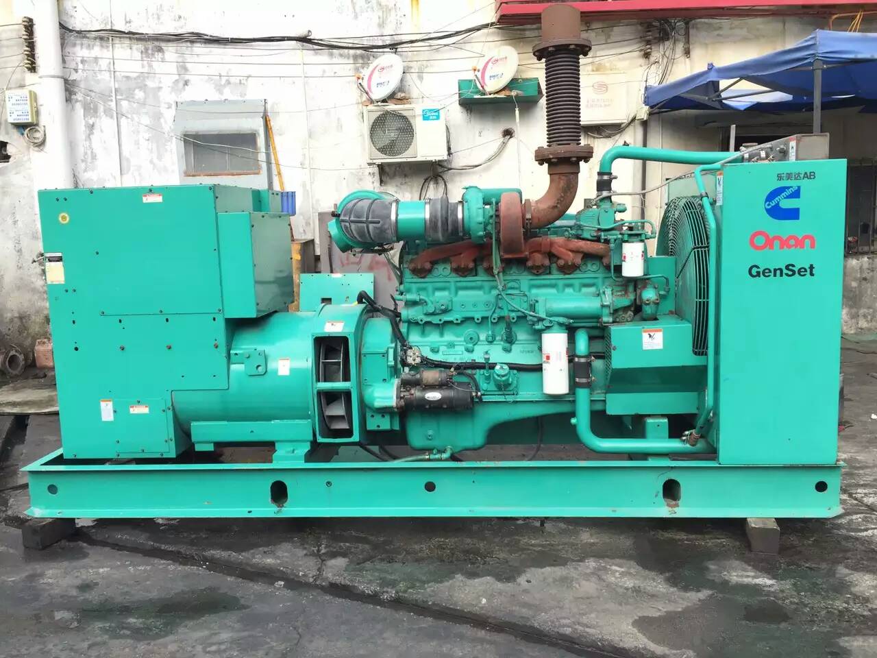 武侯租赁发电机-柴油发电机不正常冒烟的原因